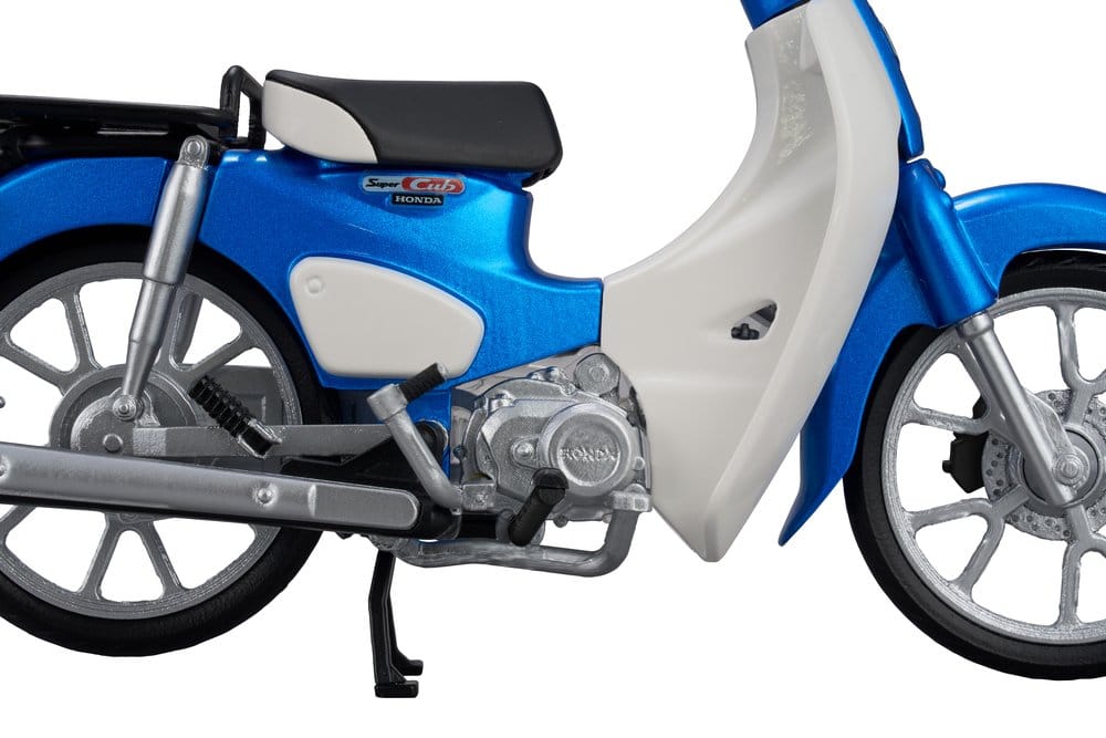 Honda Maqueta Plastic Model Kit Kaitanics Super Cub 110 Glint Wave Blue Metalic