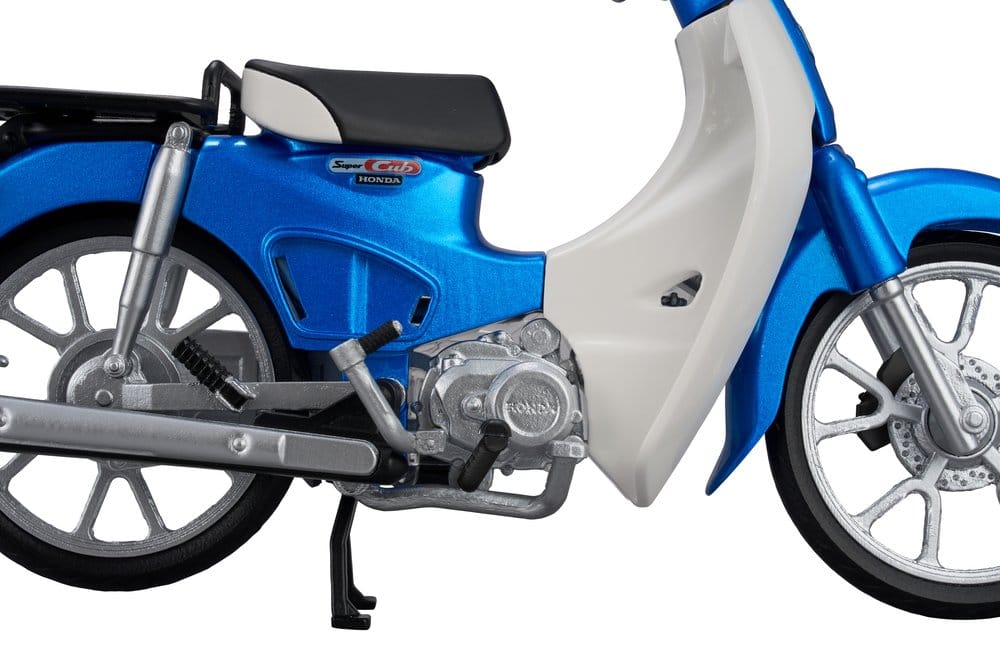 Honda Maqueta Plastic Model Kit Kaitanics Super Cub 110 Glint Wave Blue Metalic