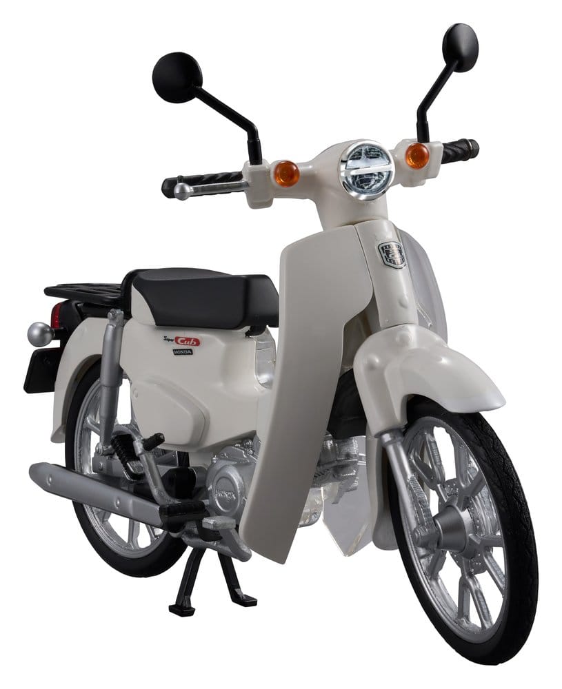 Honda Maqueta Plastic Model Kit Kaitanics Super Cub 110 Classical White Frikytopia