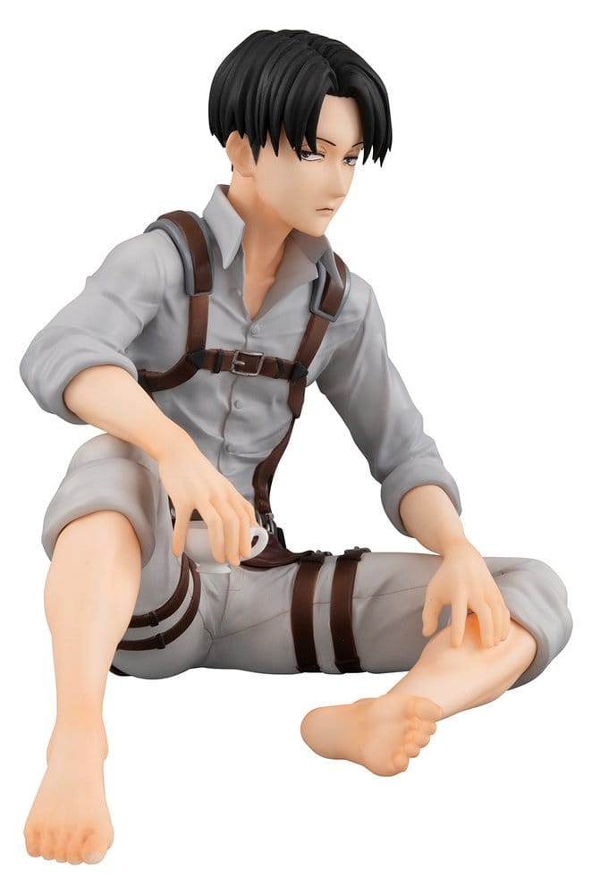 Attack on Titan Figura PVC G.E.M. Series Squad Captain Levi Palm Size 9 cm Frikytopia