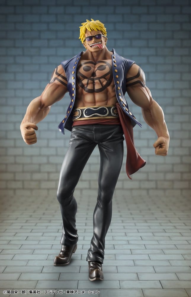 One Piece Figura PVC Portrait.Of.Pirates "Sailing Again" Bellamy the Hyena 25 cm (Limited Repeat)