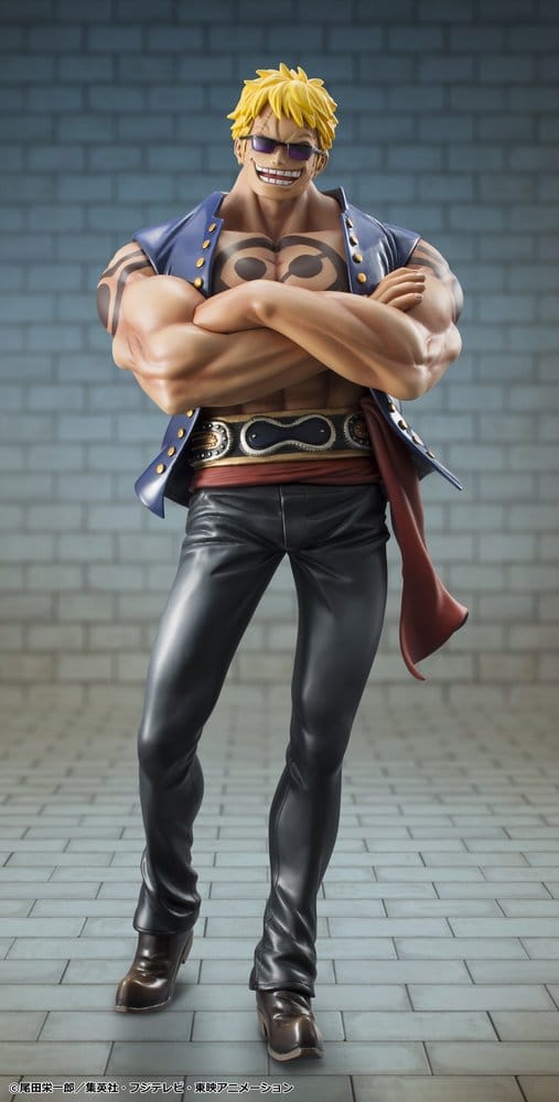 One Piece Figura PVC Portrait.Of.Pirates "Sailing Again" Bellamy the Hyena 25 cm (Limited Repeat)