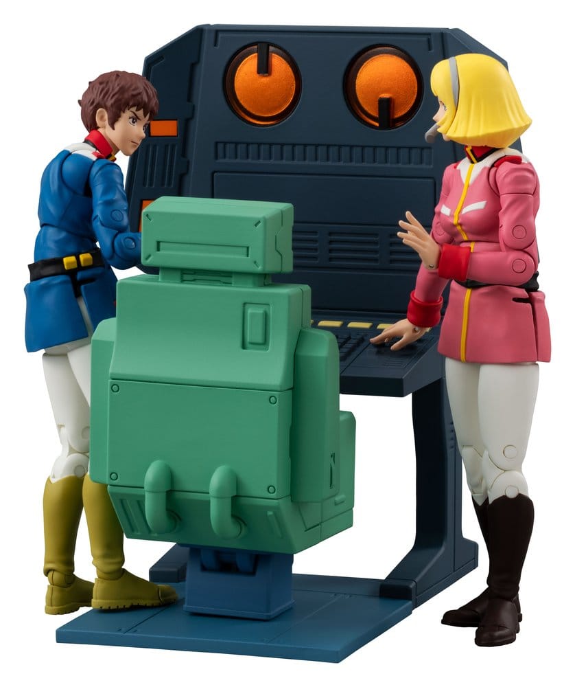 Mobile Suit Gundam Diorama G.M.G. Collection EX White Base Bridge Radio Operator Desk Set 10 cm (with gift) Frikytopia