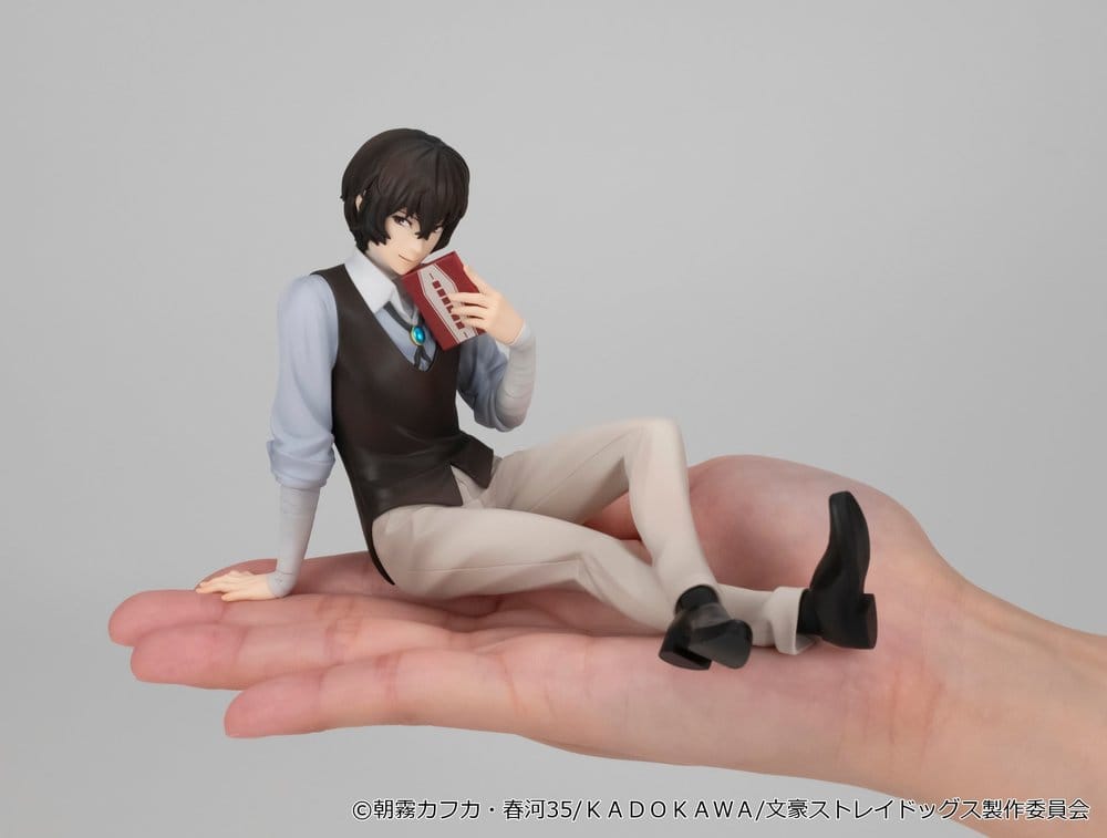 Bungo Stray Dogs Figura PVC G.E.M. Series Dazai san Palm Size
