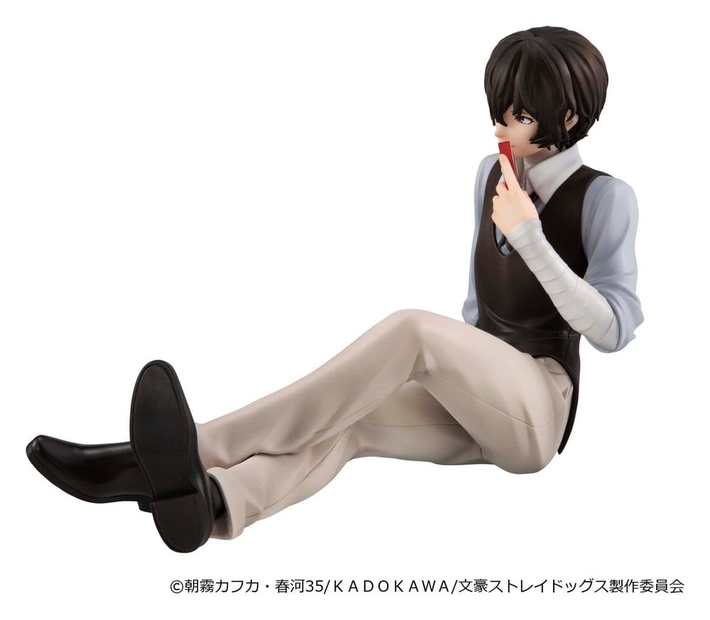 Bungo Stray Dogs Figura PVC G.E.M. Series Dazai san Palm Size