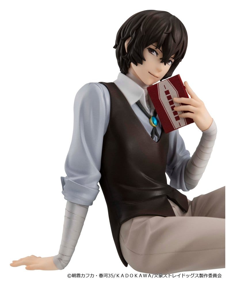 Bungo Stray Dogs Figura PVC G.E.M. Series Dazai san Palm Size