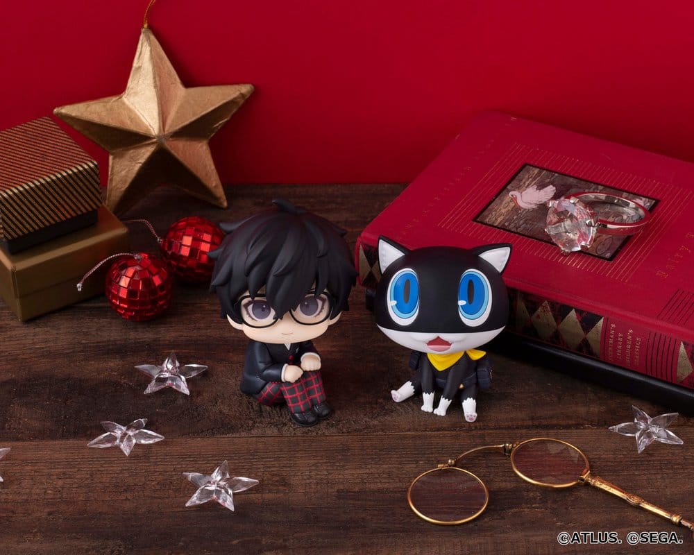 Persona 5 the Royal Pack de 2 Figuras PVC Look Up Hero & Morgana 11 cm (with gift)