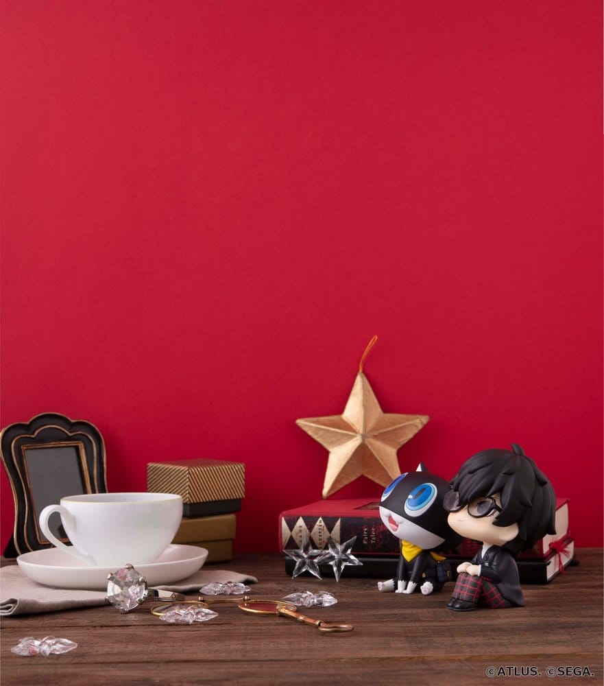 Persona 5 the Royal Pack de 2 Figuras PVC Look Up Hero & Morgana 11 cm (with gift)