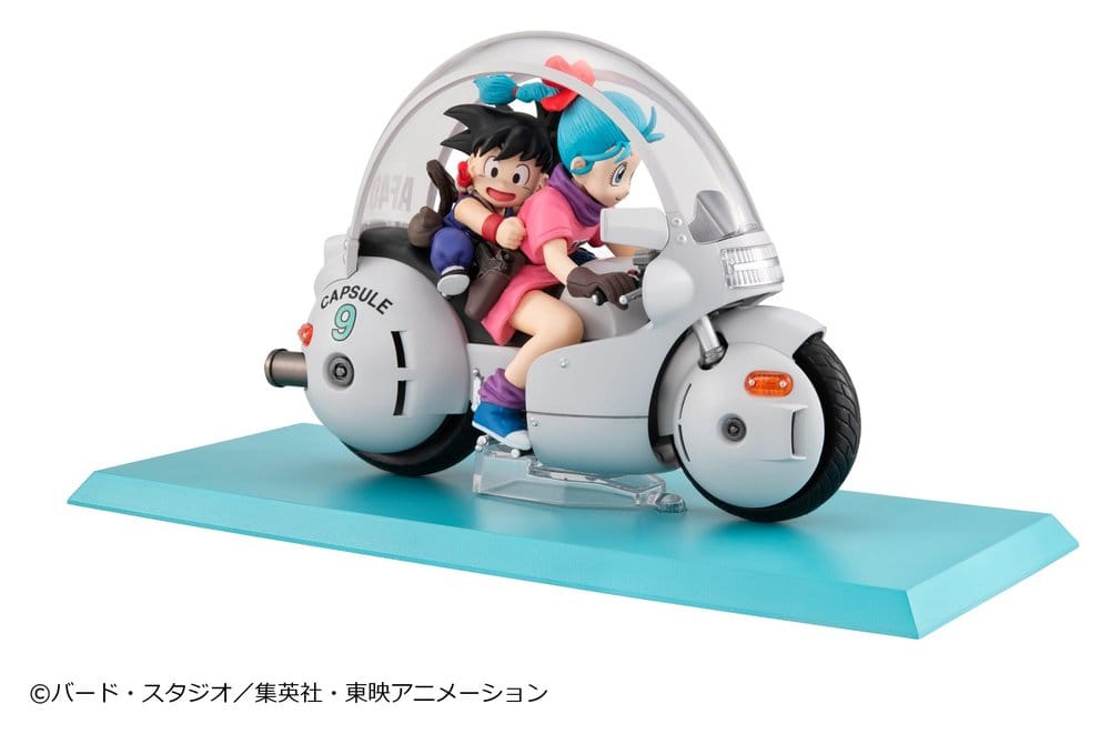 Dragon Ball Desktop Real McCoy Figura PVC Diorama 06 Son Goku & Bulma Limited Repeat Edition