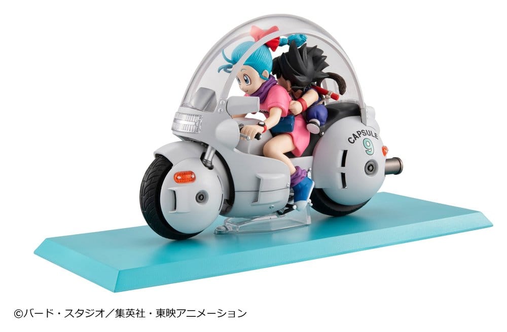 Dragon Ball Desktop Real McCoy Figura PVC Diorama 06 Son Goku & Bulma Limited Repeat Edition