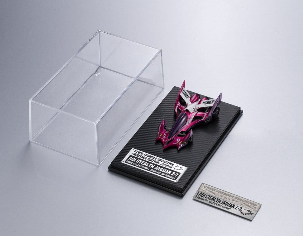 Future GPX Cyber Formula Cyber Formula Collection -Heritage Edition- pack de 2 Vehículos Proto Jaguar Z-6 & Aoi Stealth Jaguar Z-7