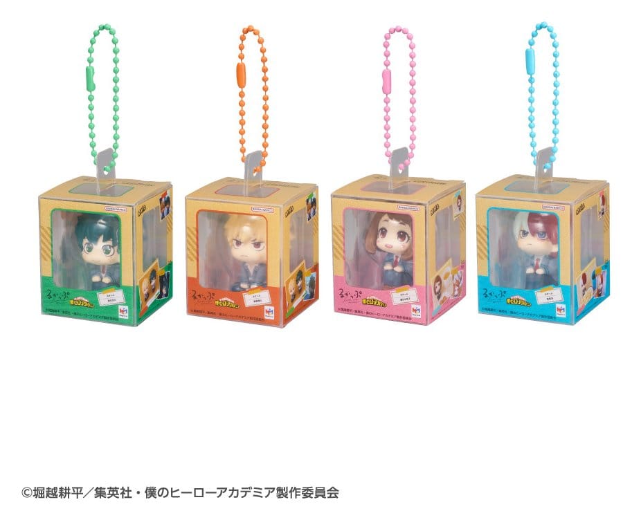 My Hero Academia Look Up Figuras Mini PVC Miniature Collection 4 cm Expositor (4)