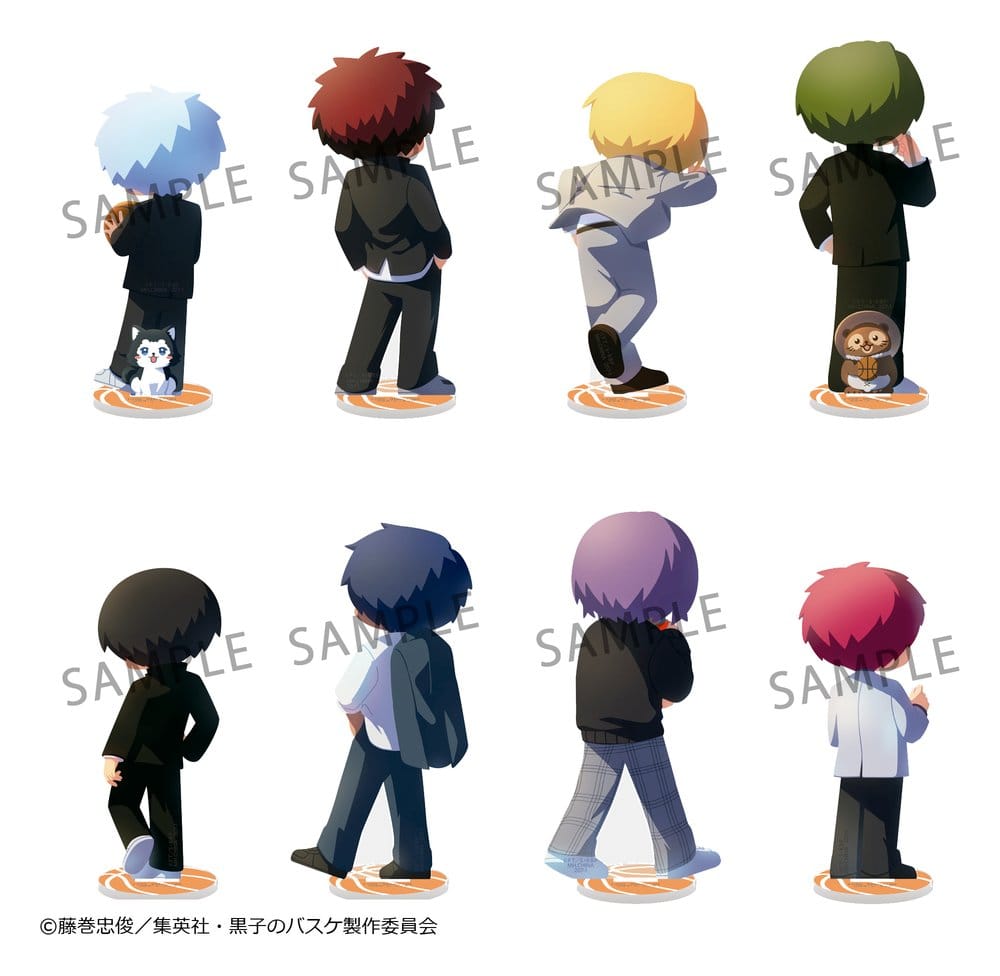 Kuroko's Basketball Irusta Figuras Mini 8 cm Blind Box Expositor (8)