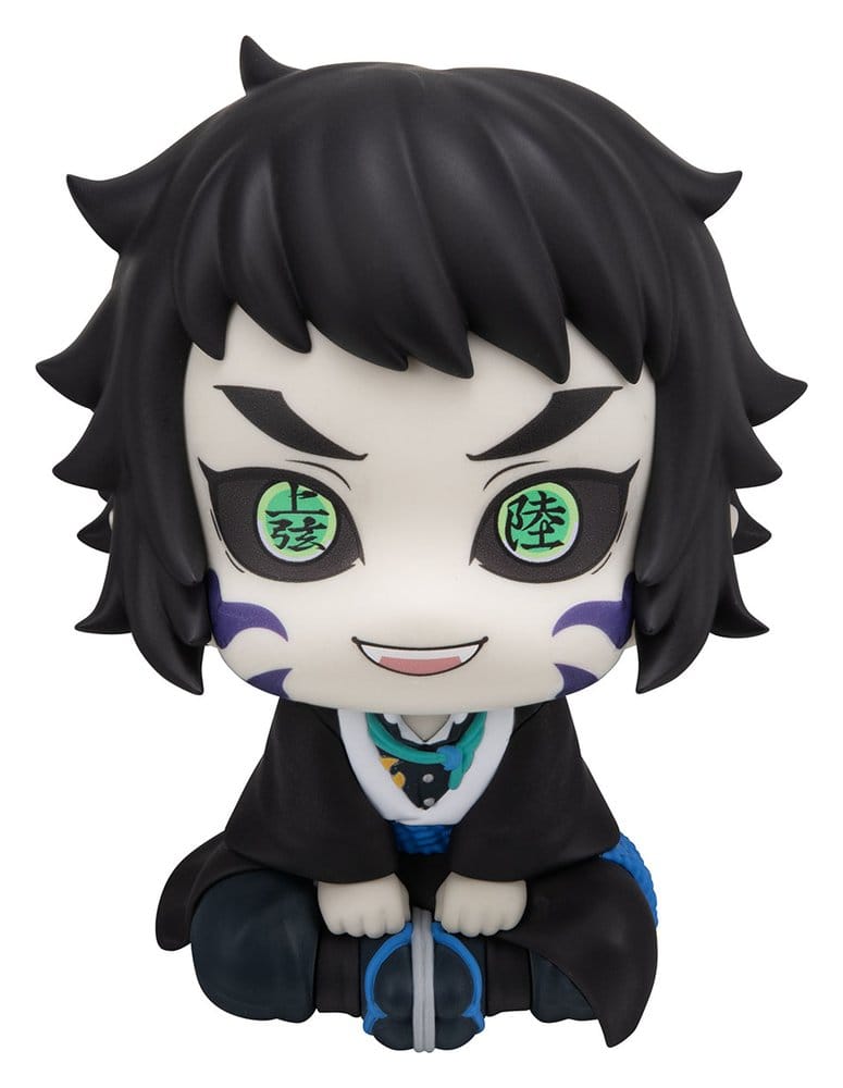 Demon Slayer: Kimetsu no Yaiba Pack de 2 Figuras PVC Look Up Zenitsu Agatsuma Grumpy Ver. & Kaigaku 11 cm (com presente)