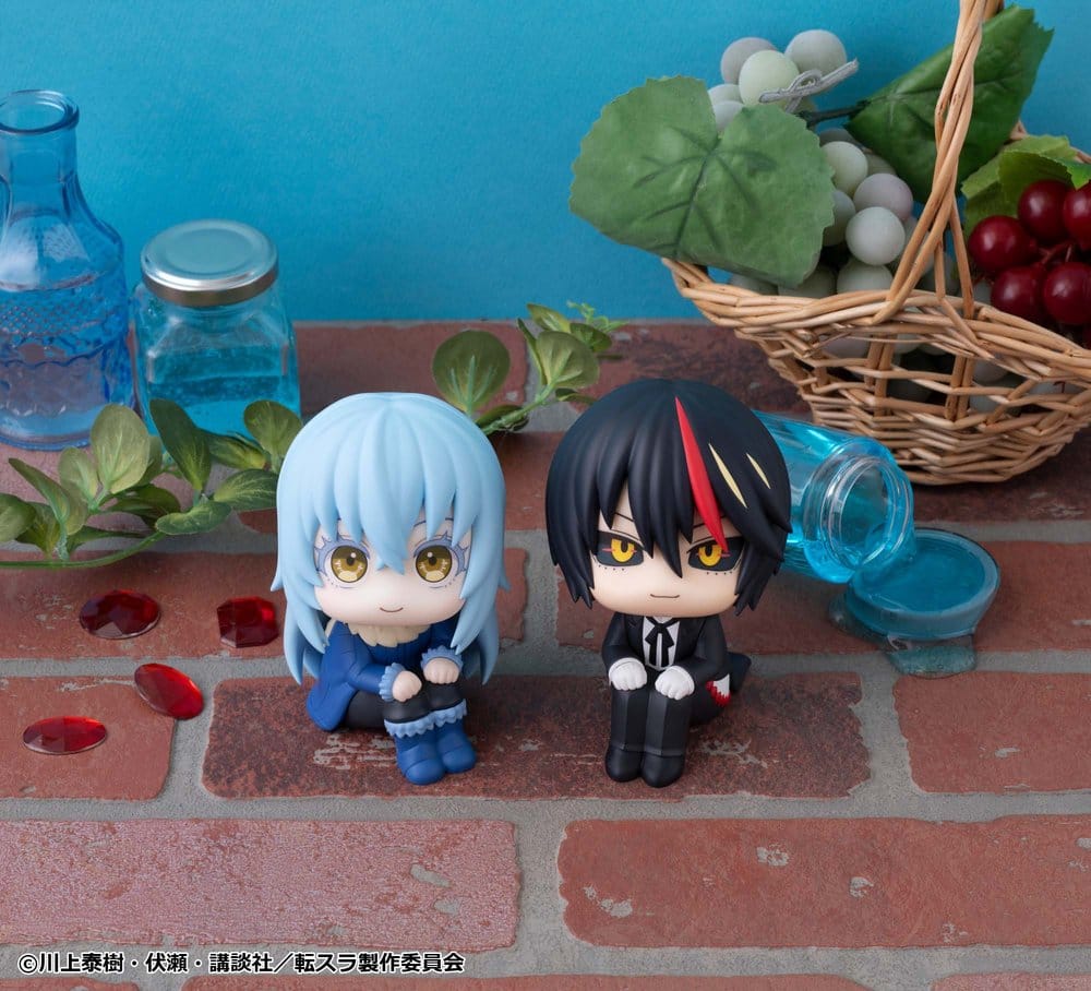 That Time I Got Reincarnated as a Slime Pack de 2 Figuras PVC Look Up Rimuru Tempest & Diablo (com presente) 11 cm