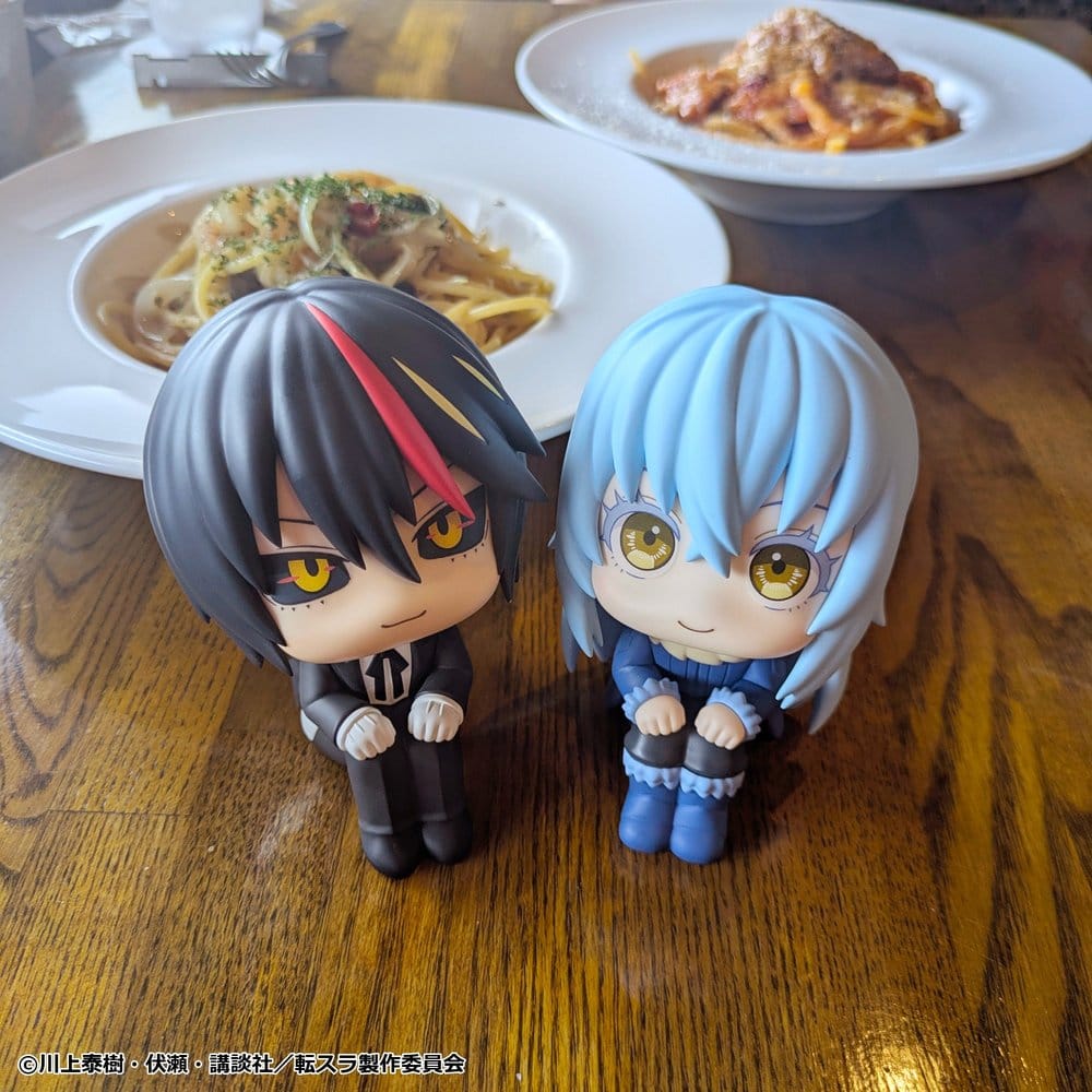 That Time I Got Reincarnated as a Slime Pack de 2 Figuras PVC Look Up Rimuru Tempest & Diablo (com presente) 11 cm
