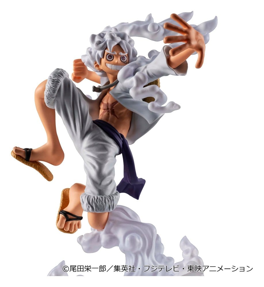 One Piece Wallstar Figura PVC Monkey D. Luffy Gear Fifth 10 cm