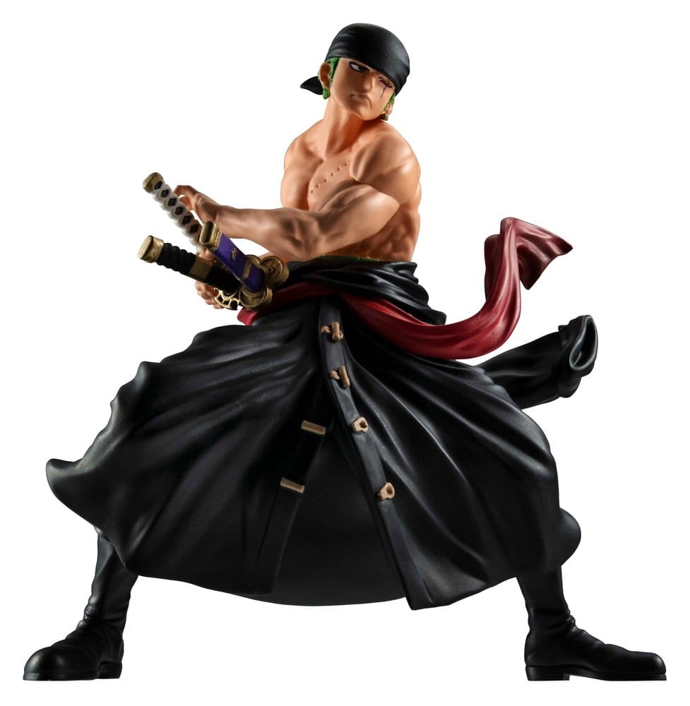 One Piece Wallstar Figura PVC Roronoa Zoro 9 cm Frikytopia