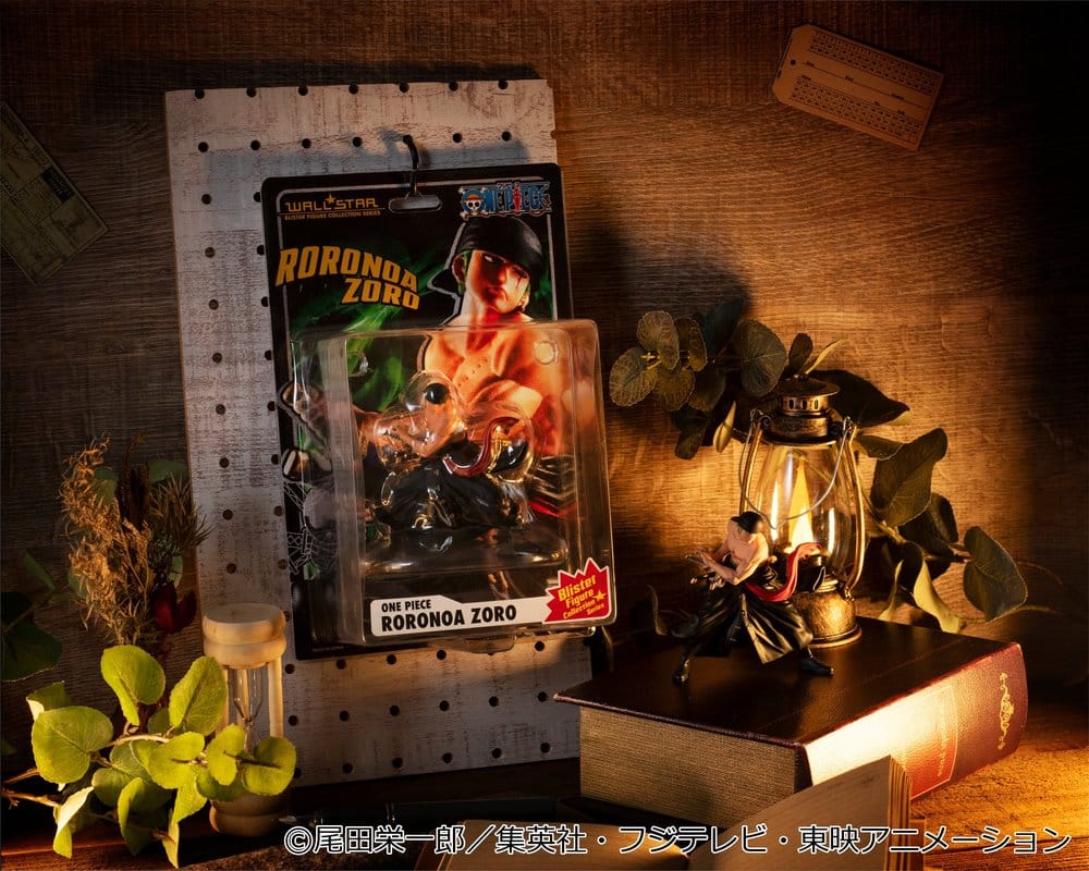 One Piece Wallstar Figura PVC Roronoa Zoro 9 cm