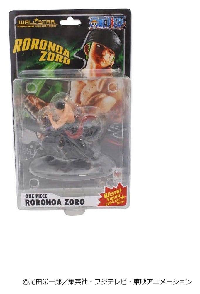 One Piece Wallstar Figura PVC Roronoa Zoro 9 cm