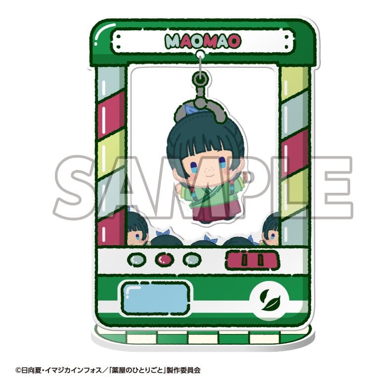 The Apothecary Diaries Chara Catcher Figuras acrílico TV Anime 9 cm Caixa Mistério Expositor (8)