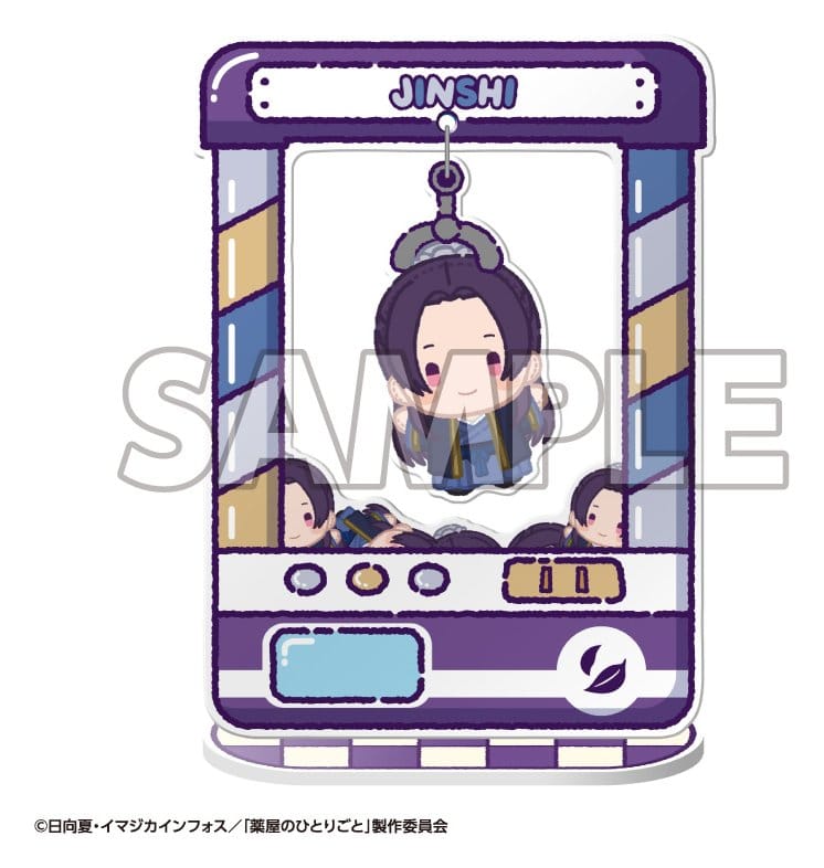 The Apothecary Diaries Chara Catcher Figuras acrílico TV Anime 9 cm Caixa Mistério Expositor (8)