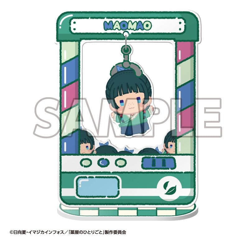 The Apothecary Diaries Chara Catcher Figuras acrílico TV Anime 9 cm Caixa Mistério Expositor (8)