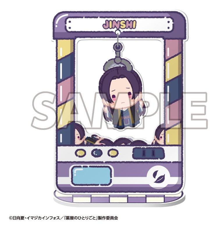 The Apothecary Diaries Chara Catcher Figuras acrílico TV Anime 9 cm Caixa Mistério Expositor (8)