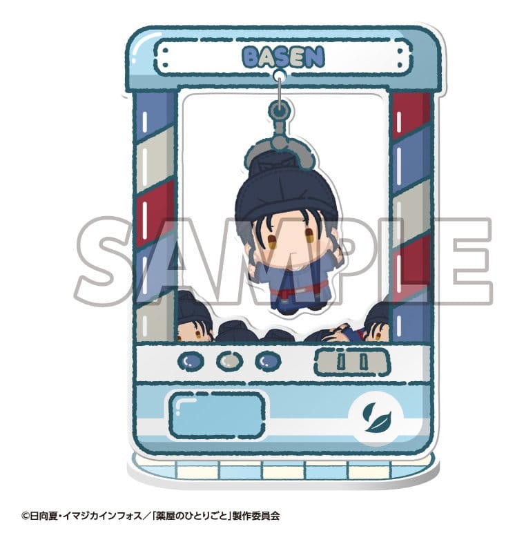 The Apothecary Diaries Chara Catcher Figuras acrílico TV Anime 9 cm Caixa Mistério Expositor (8)