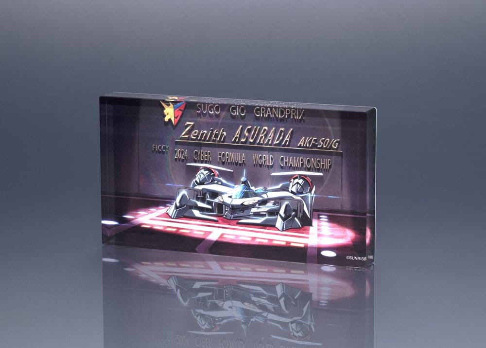 Future GPX Cyber Formula Cyber Formula Collection -Heritage Edition- Veículo DX Asurada Zenith Asurada AKF-S0/G Roll Out Set 15 cm