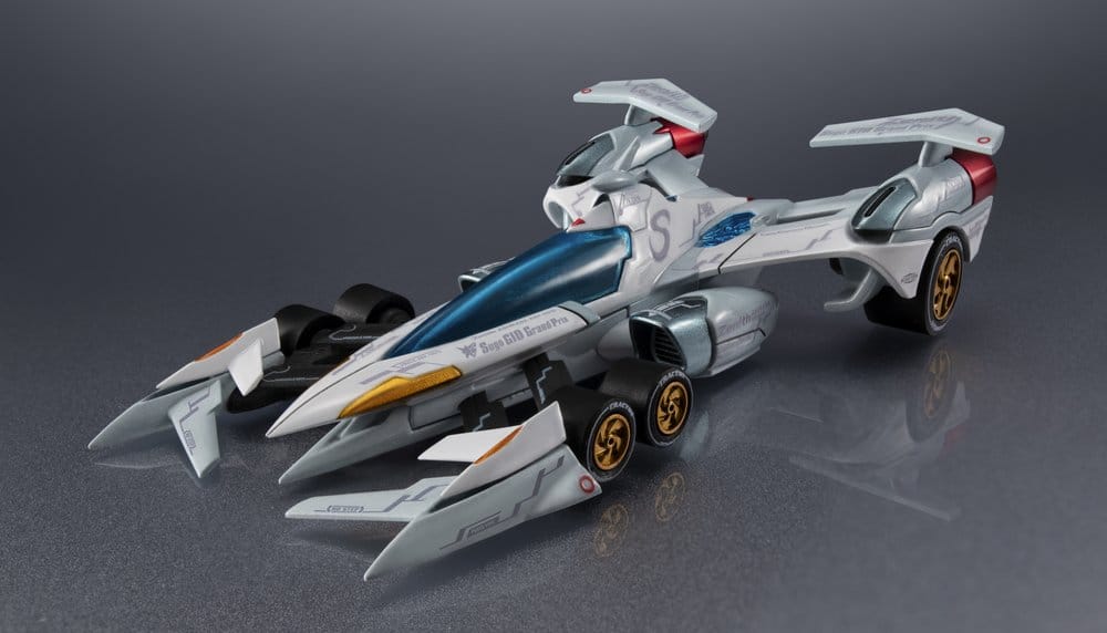 Future GPX Cyber Formula Cyber Formula Collection -Heritage Edition- Veículo DX Asurada Zenith Asurada AKF-S0/G Roll Out Set 15 cm