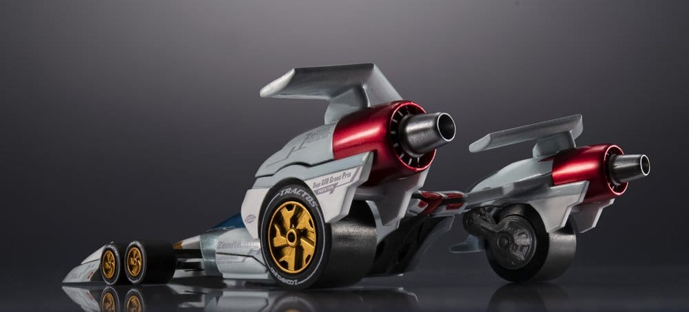 Future GPX Cyber Formula Cyber Formula Collection -Heritage Edition- Veículo DX Asurada Zenith Asurada AKF-S0/G Roll Out Set 15 cm