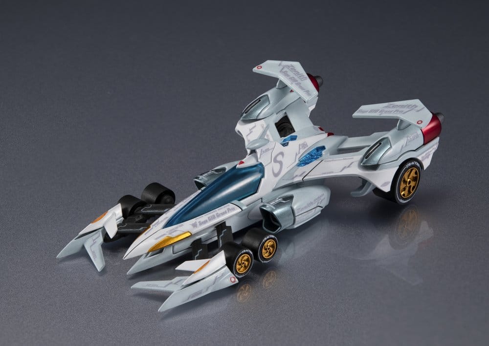 Future GPX Cyber Formula Cyber Formula Collection -Heritage Edition- Veículo DX Asurada Zenith Asurada AKF-S0/G Roll Out Set 15 cm