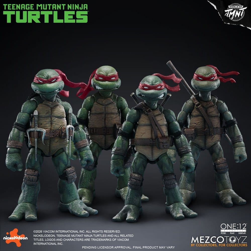 Las Tortugas Ninja One:12 Collective Figuras 1/12 Boxed Set 17 cm Frikytopia