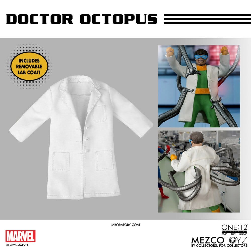 Marvel Comics One:12 Collective Figura 1/12 Doctor Octopus 16 cm