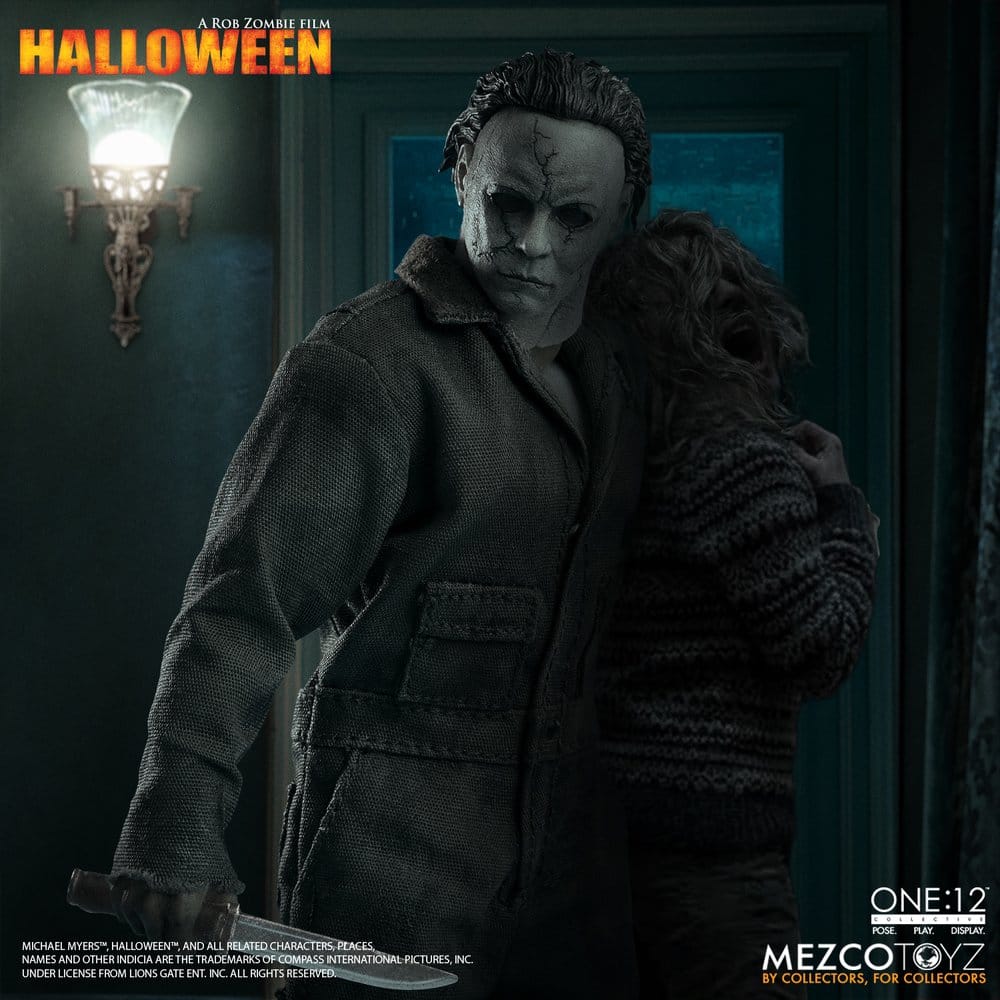 Halloween: O Início (2007) One:12 Collective Figura 1/12 Michael Myers 17 cm