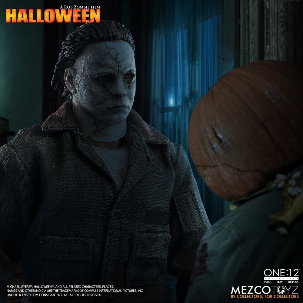 Halloween: O Início (2007) One:12 Collective Figura 1/12 Michael Myers 17 cm