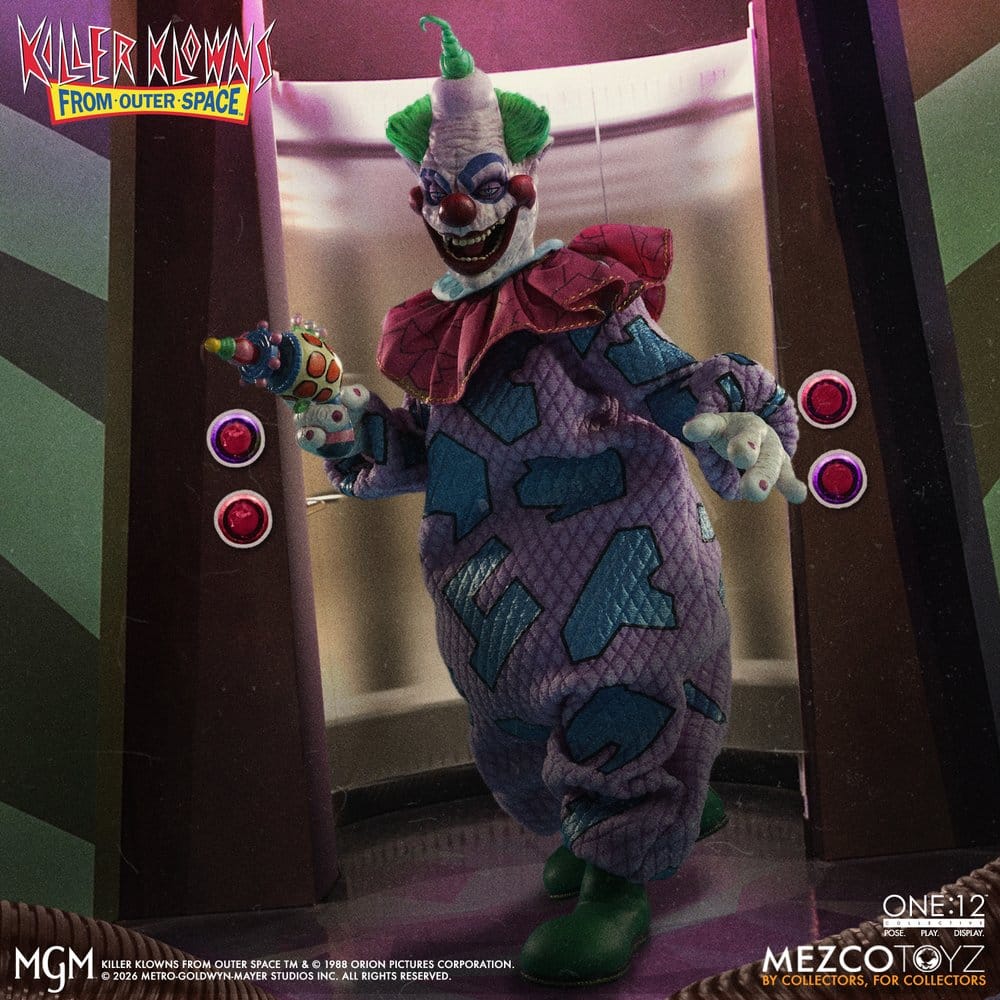 Killer Klowns From Outer Space One:12 Collective Figura 1/12 Jumbo 17 cm