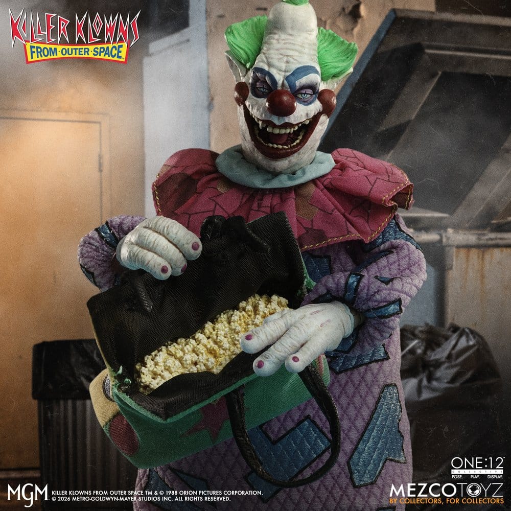 Killer Klowns From Outer Space One:12 Collective Figura 1/12 Jumbo 17 cm
