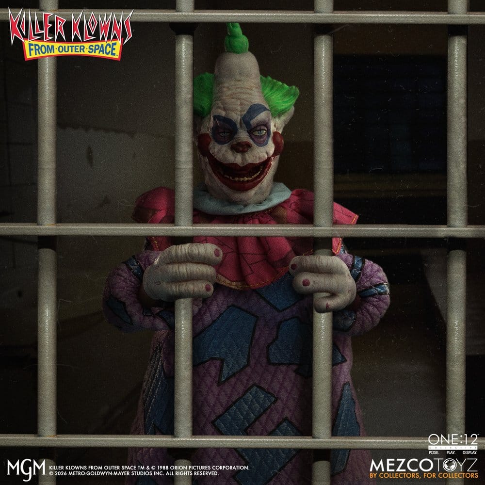Killer Klowns From Outer Space One:12 Collective Figura 1/12 Jumbo 17 cm
