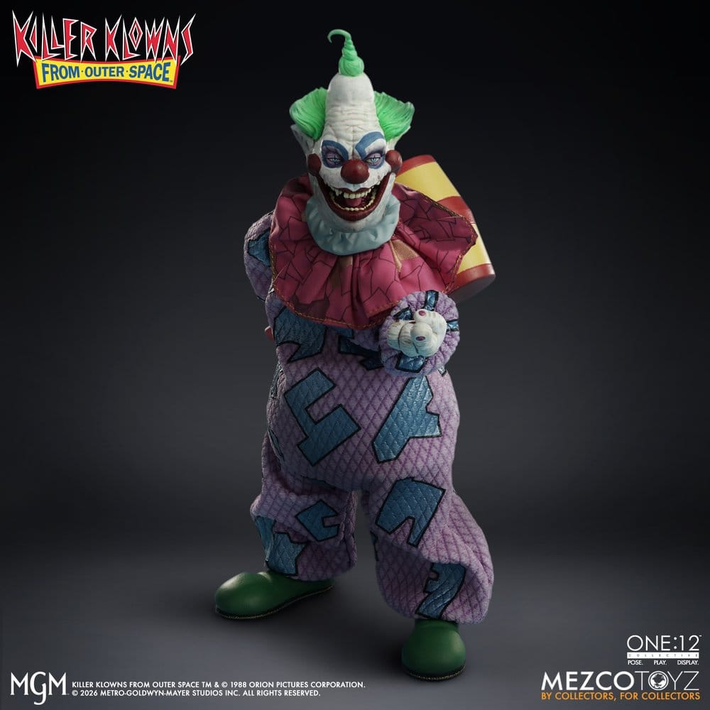 Killer Klowns From Outer Space One:12 Collective Figura 1/12 Jumbo 17 cm