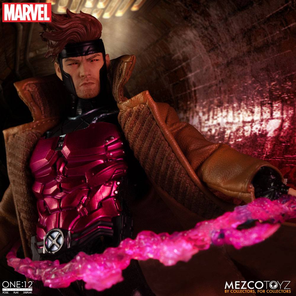 Marvel Figura 1/12 Gambit 17 cm