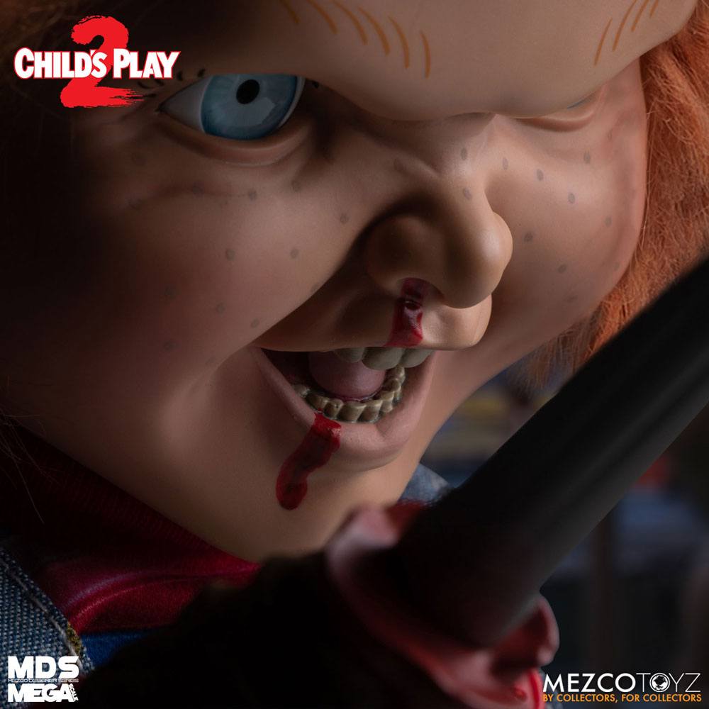 Chucky o Boneco Diabólico 2 Boneca Falante Designer Series Menacing Chucky 38 cm