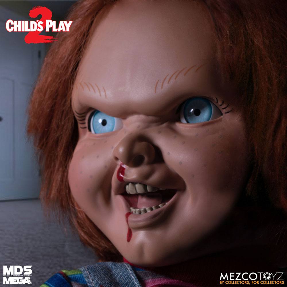 Chucky o Boneco Diabólico 2 Boneca Falante Designer Series Menacing Chucky 38 cm