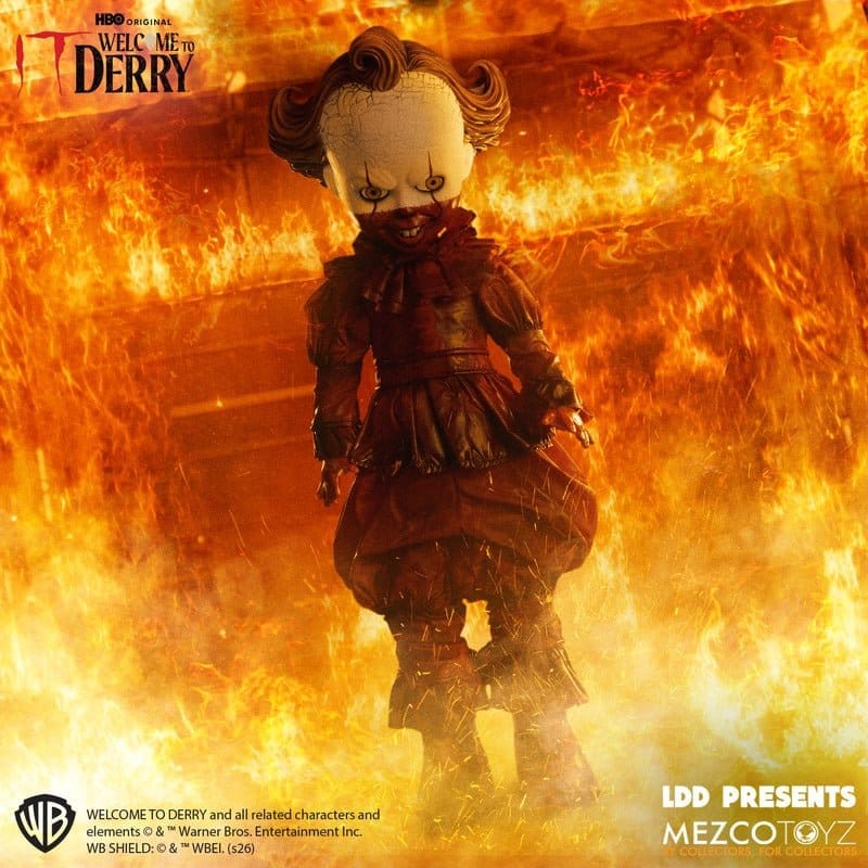 It: Bienvenidos a Derry LDD Presents Muñeco Pennywise 25 cm