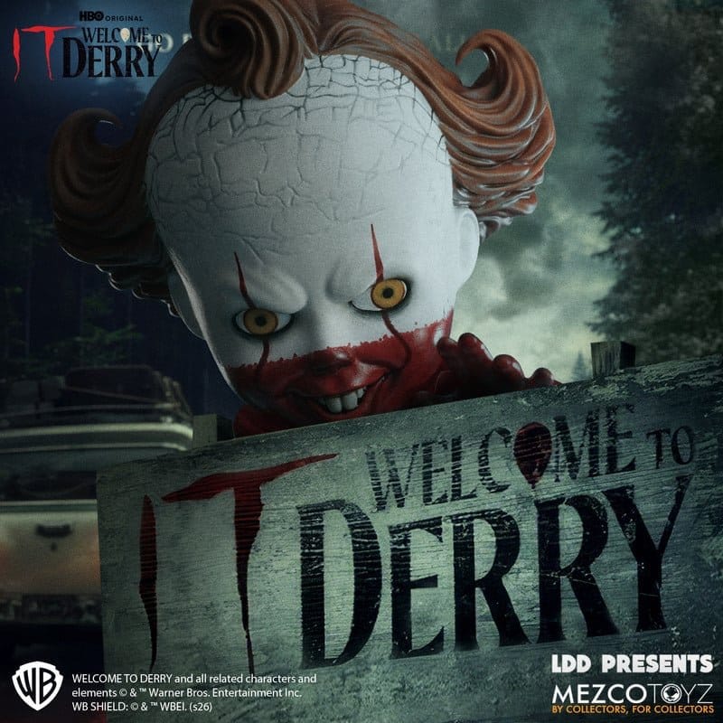 It: Bienvenidos a Derry LDD Presents Muñeco Pennywise 25 cm