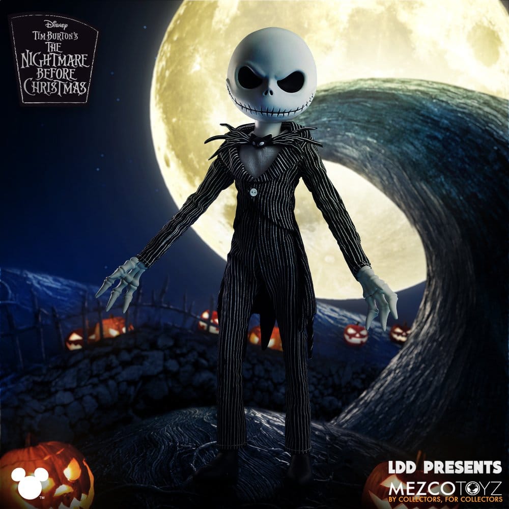 Pesadelo Antes do Natal LDD Presents Boneco Jack Skellington 25 cm