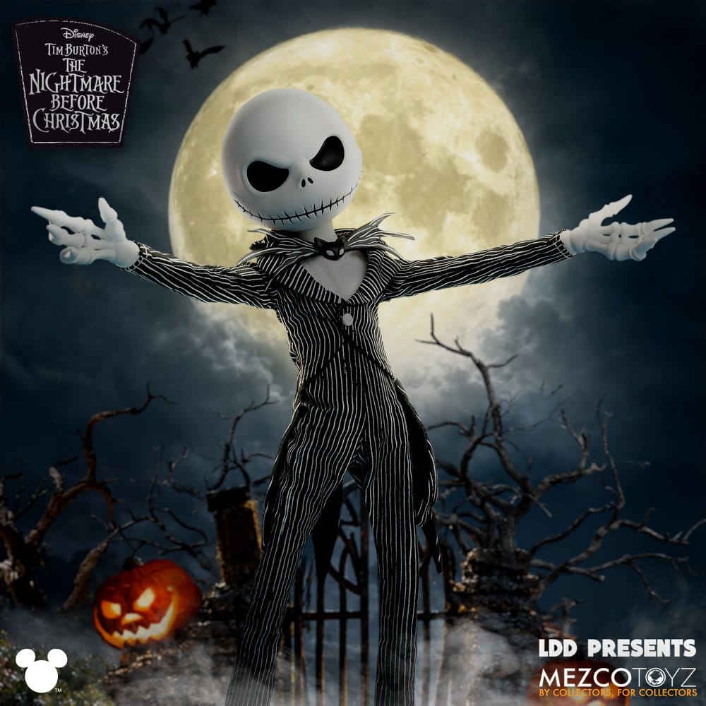 Pesadelo Antes do Natal LDD Presents Boneco Jack Skellington 25 cm