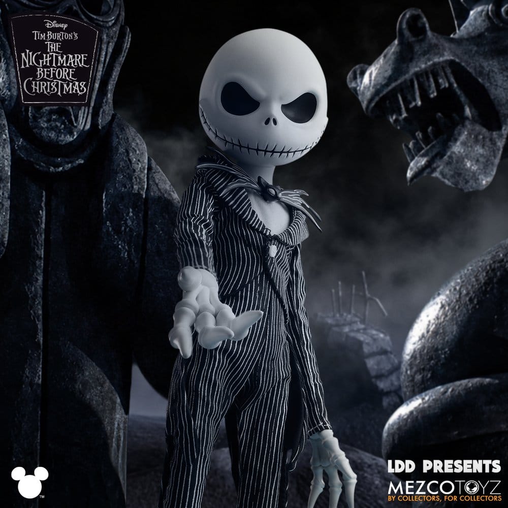 Pesadelo Antes do Natal LDD Presents Boneco Jack Skellington 25 cm