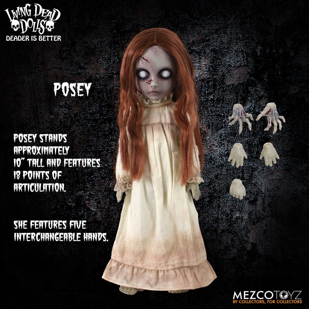 Figura mezco toyz posey living dead dolls posey 25.5cm